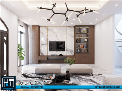 Thiết kế nội thất căn hộ cho thuê vinhome imperia 